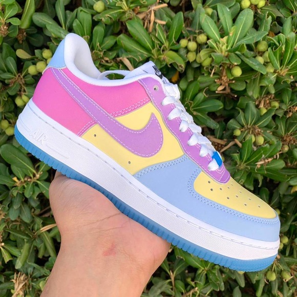 tenis nike air force 1 low uv reactive swoosh